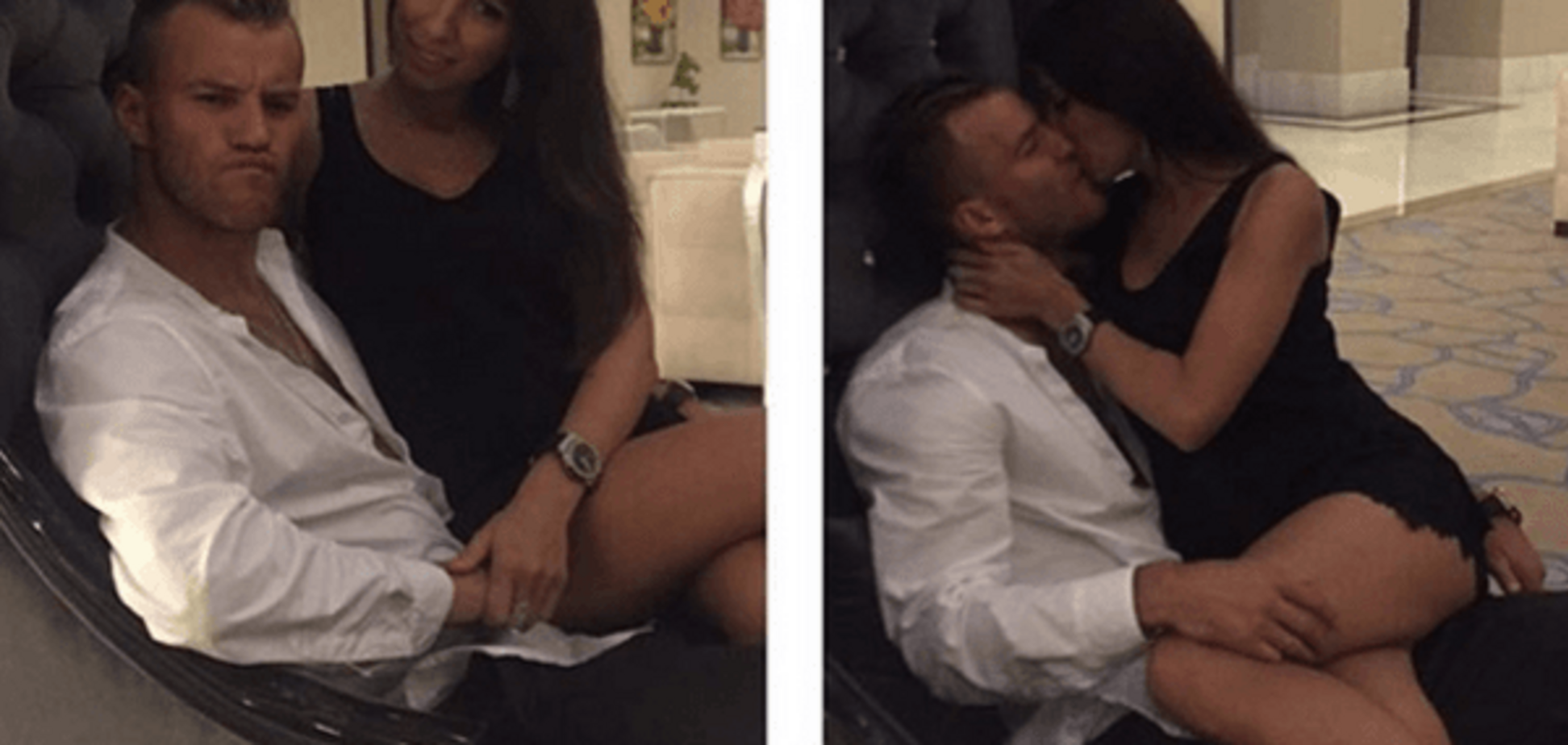 Жена Ярмоленко соблазнительно поздравила футболиста с Днем рождения