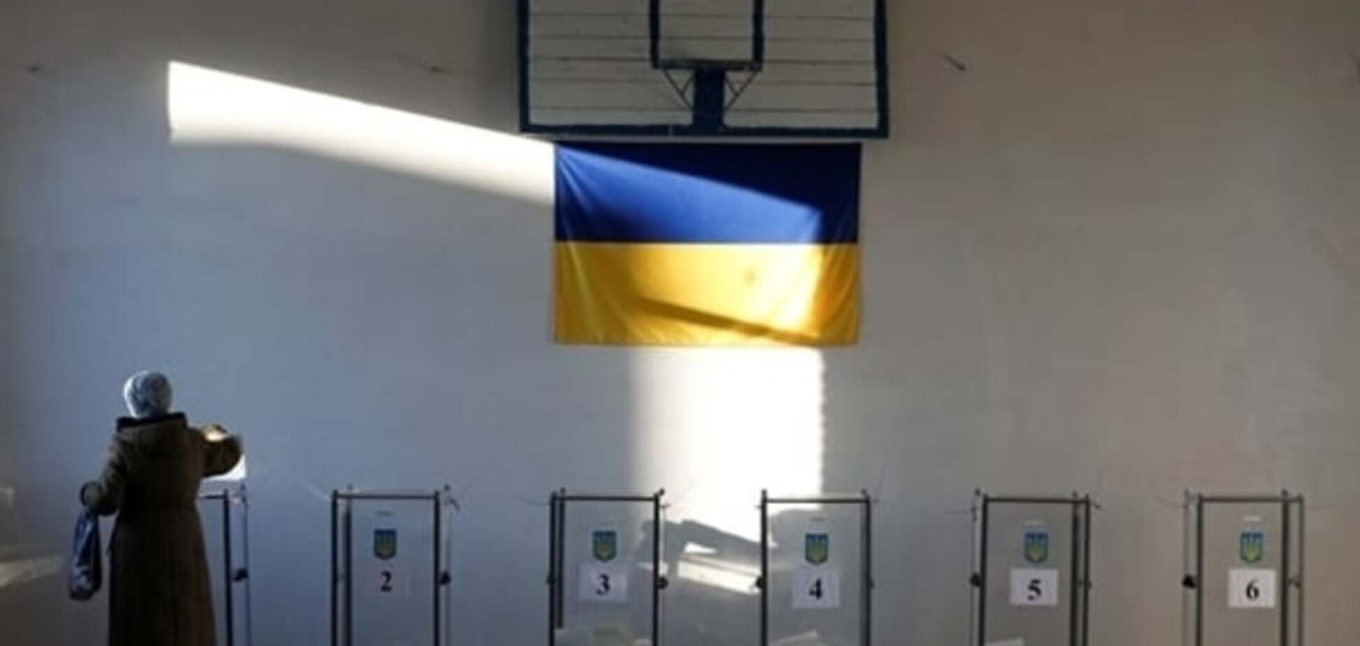 Только треть украинцев сходила на выборы