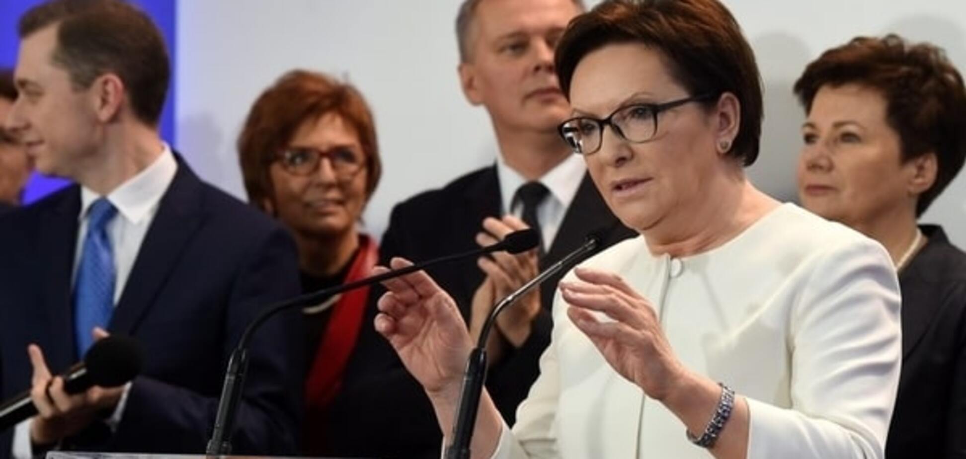 Прем'єр Польщі визнала поразку своєї партії на виборах у Сейм