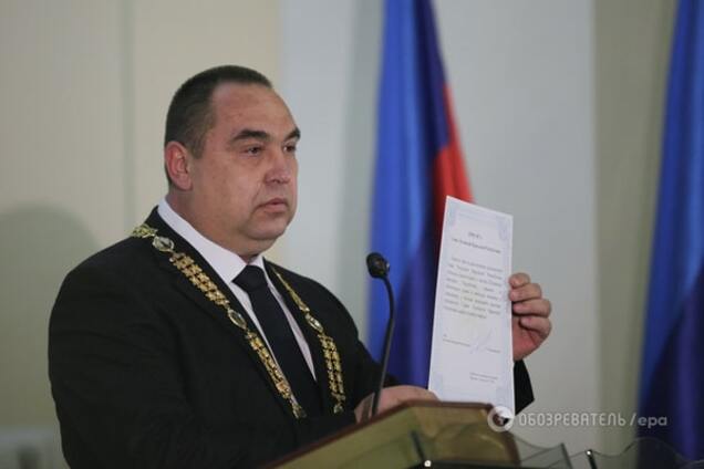 Главарь 'ЛНР' отказался от выборов по законам Украины
