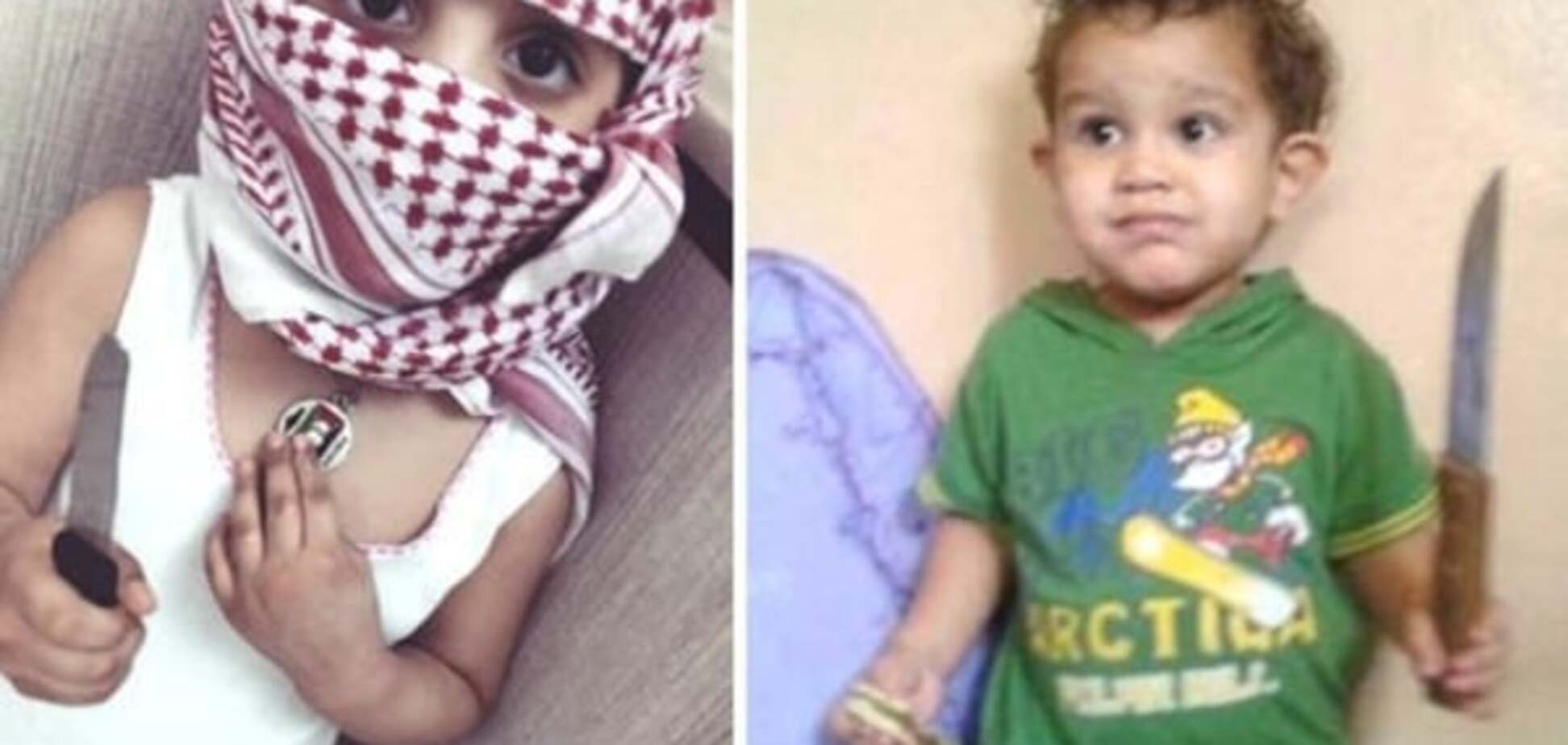 'Убивать с детства': террористы ИГИЛ запустили против Израиля шокирующий детский флешмоб с ножами - фотофакт