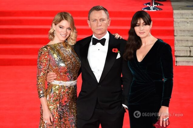 Премьера нового 'Бонда' в Лондоне: ослепительная Миддлтон затмила Белуччи