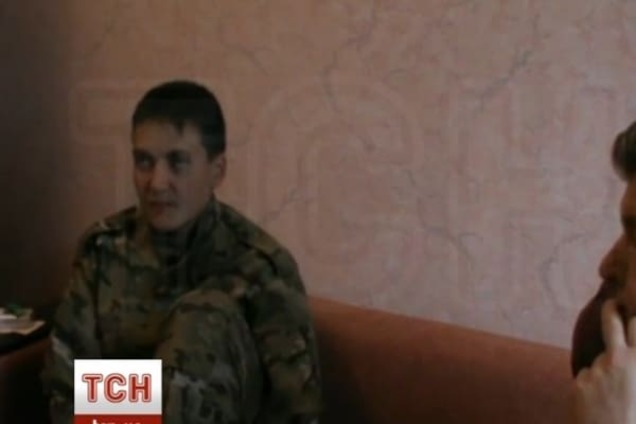 У Мережу потрапив запис першого допиту полоненої Савченко: відеофакт