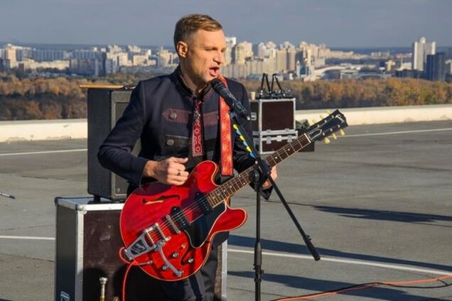 Гурт ВВ зняв кліп на вертолітному майданчику Януковича