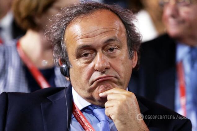Президент УЄФА Платіні: мені вилили киплячу олію на голову