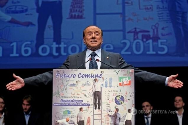 На Берлускони завели дело из-за вояжа в аннексированный Крым