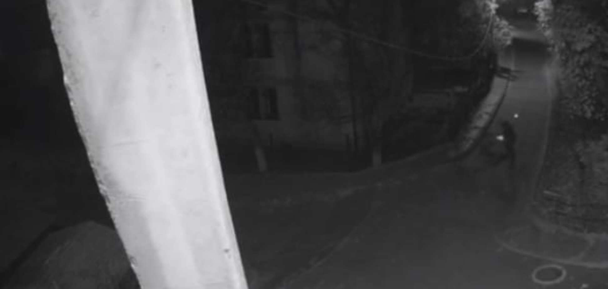 Вибух гранати біля будинку Садового: опубліковано відео