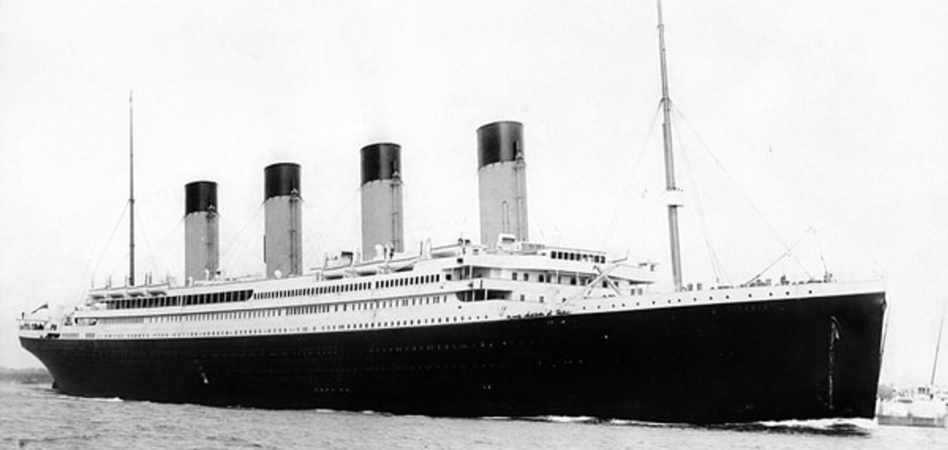 В Британии опубликовали ранее неизвестные фото 'Титаника'