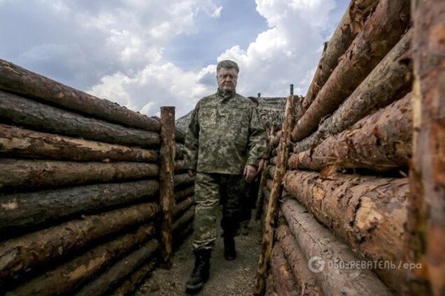 Порошенко рассказал, когда закончится война на Донбассе