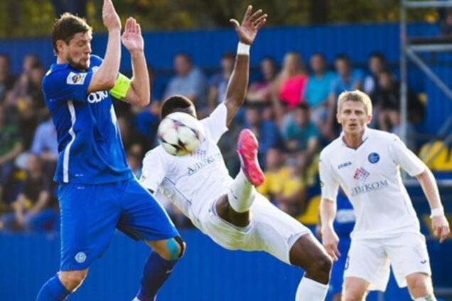 'Днепр' сенсационно потерял очки с 'Олимпиком'