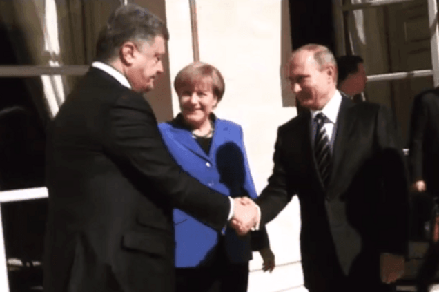 Безсмертный объяснил, почему Порошенко все же пожал руку Путину