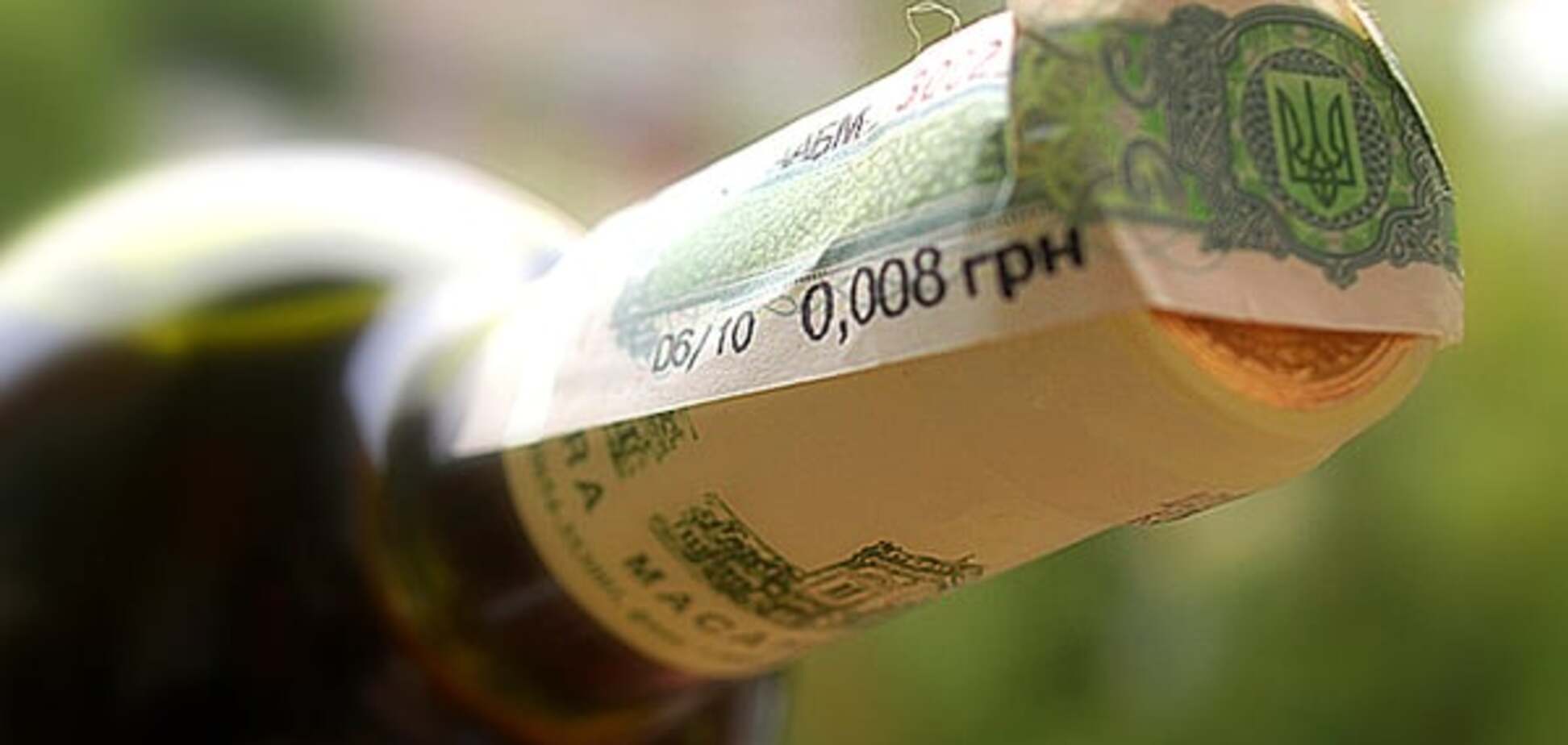 Стоимость акцизной марки возрастет до 3,5 раз - источники