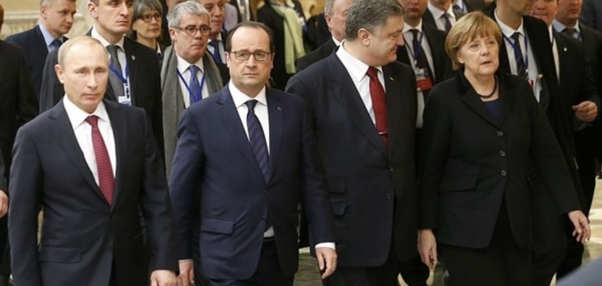 Порошенко не сперечається з Олландом і Меркель, а гне свою лінію - Чорновіл