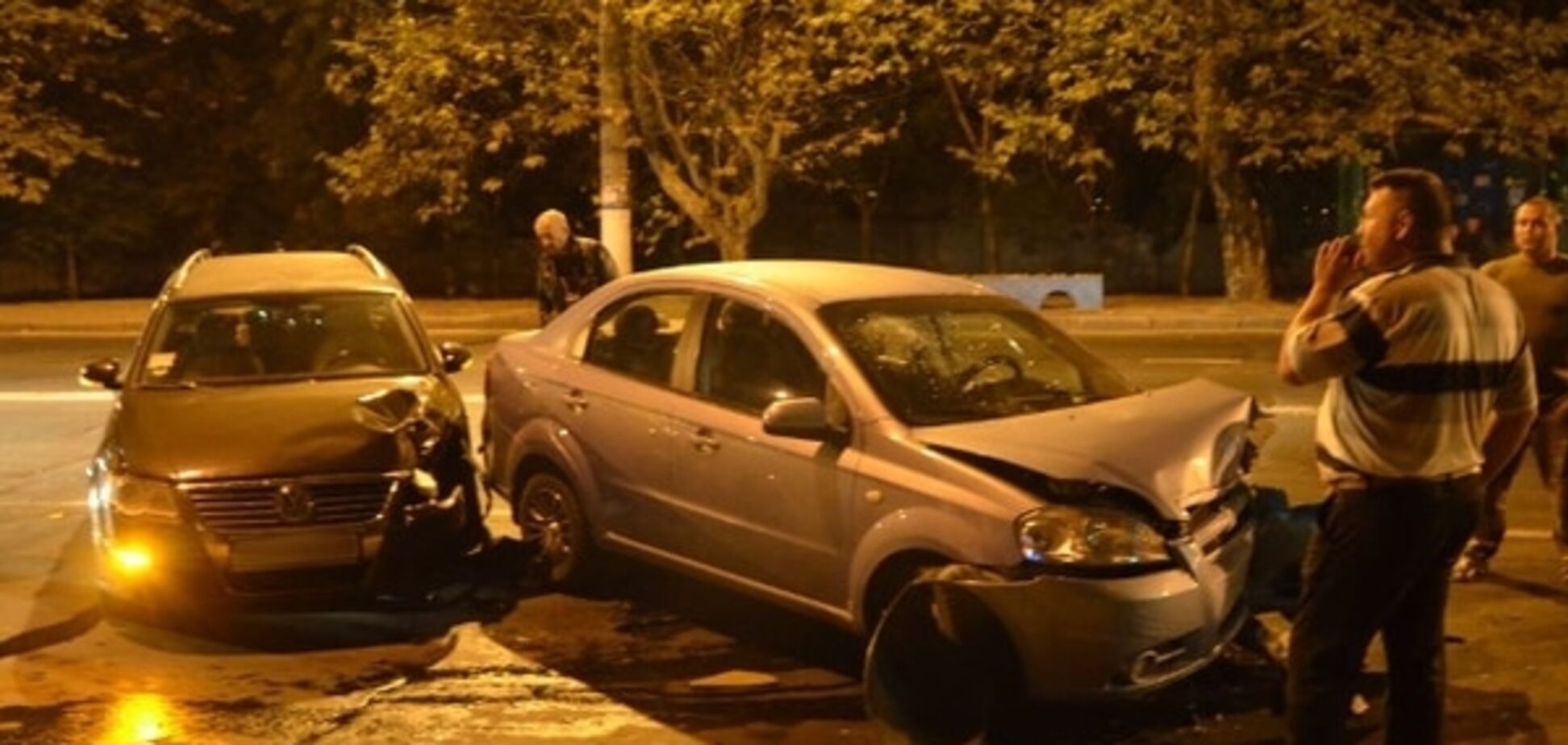 У Миколаєві п'яний військовий протаранив машину з вагітною і дитиною: опубліковані фото, відео