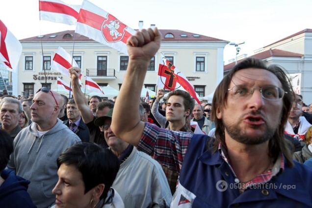 В Беларуси устроили митинг против российской авиабазы в стране: опубликованы фото