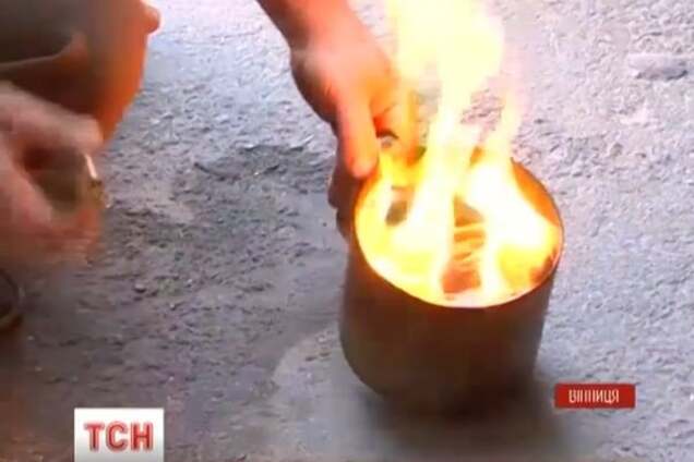 В колодцах Винницы нашли 'бензин': опубликовано видео