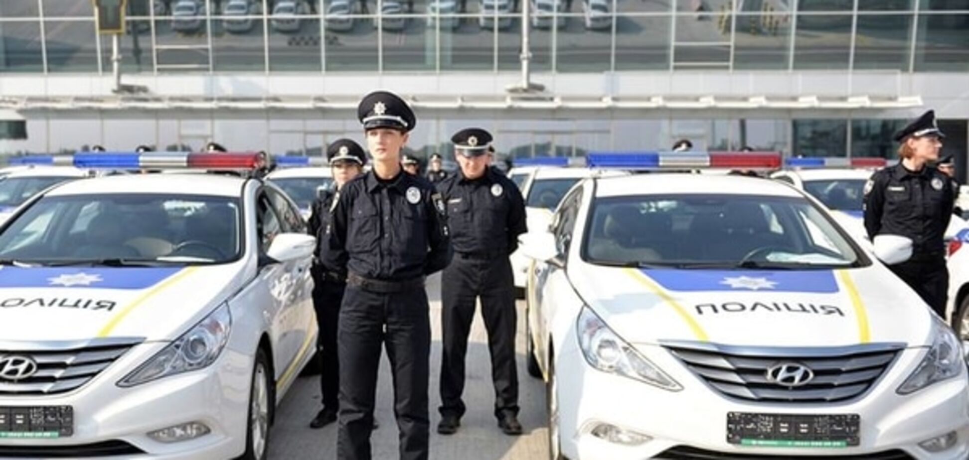 Полиция 'Борисполя' получила новые автомобили: фотофакт
