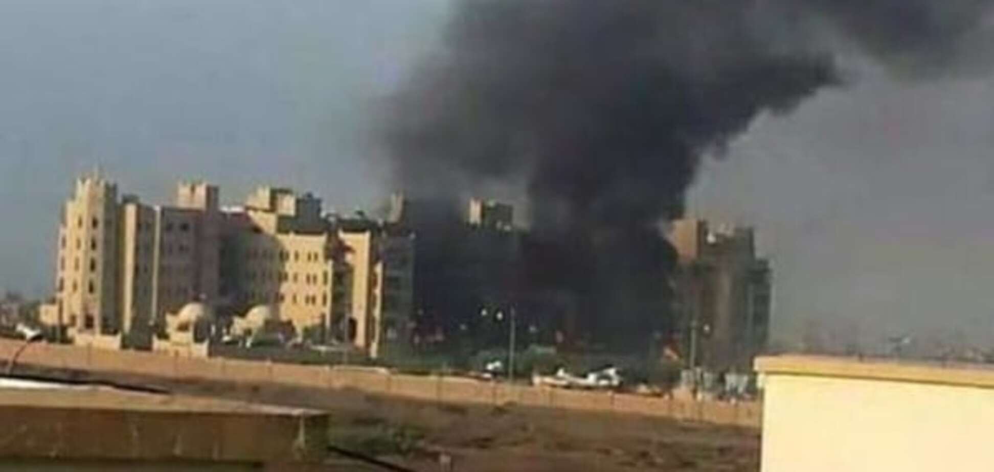 В Йемене из гранатомета обстреляли жилье вице-президента: фотофакт