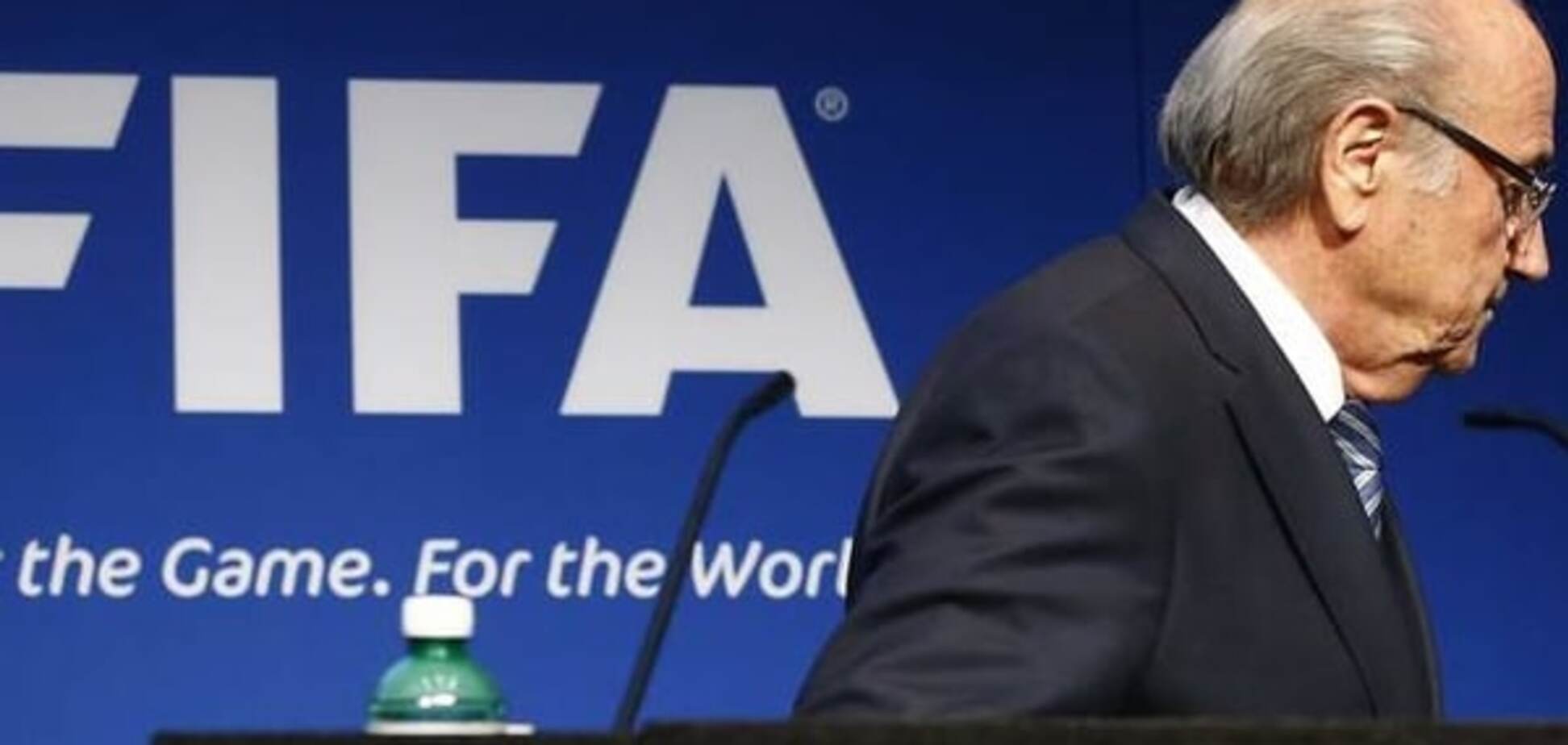 Блаттер отстранен от исполнения обязанностей президента ФИФА