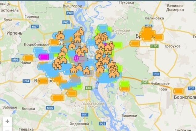 В сети появилась интерактивная карта пунктов сбора отходов в Киеве
