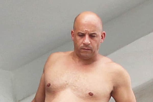 Кубиков больше нет: Вин Дизель шокировал располневшей фигурой