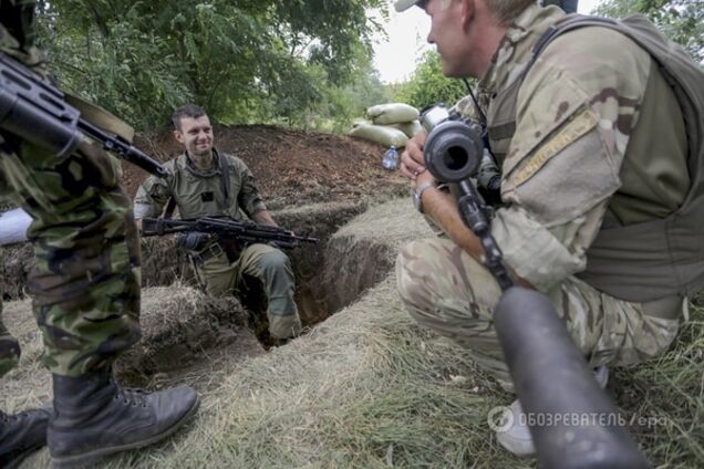 Парубий назвал количество бойцов АТО у линии разграничения на Донбассе