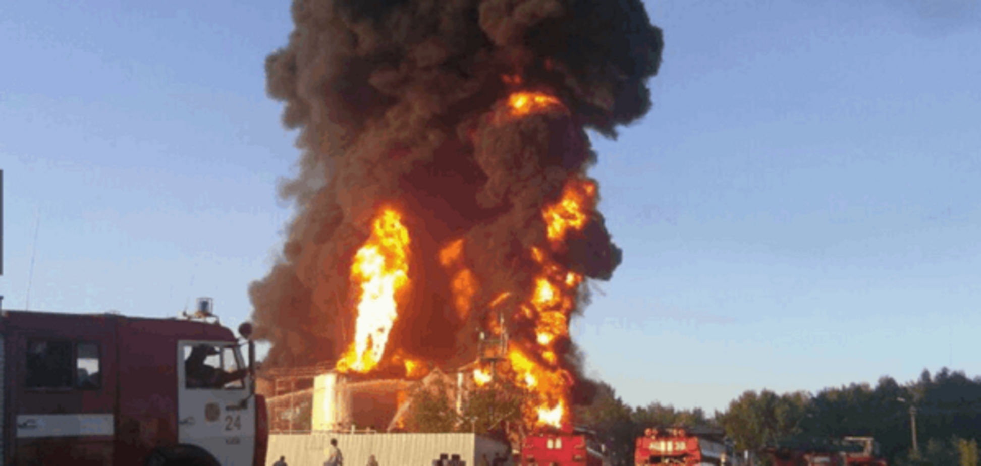 Пожар на нефтебазе 'БРСМ-Нафта' не нанес вреда окружающей среде - немецкие эксперты