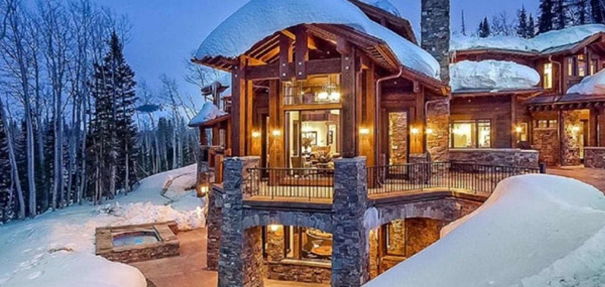 Топ-10 потрясающих фото роскошных домиков на горнолыжных курортах мира