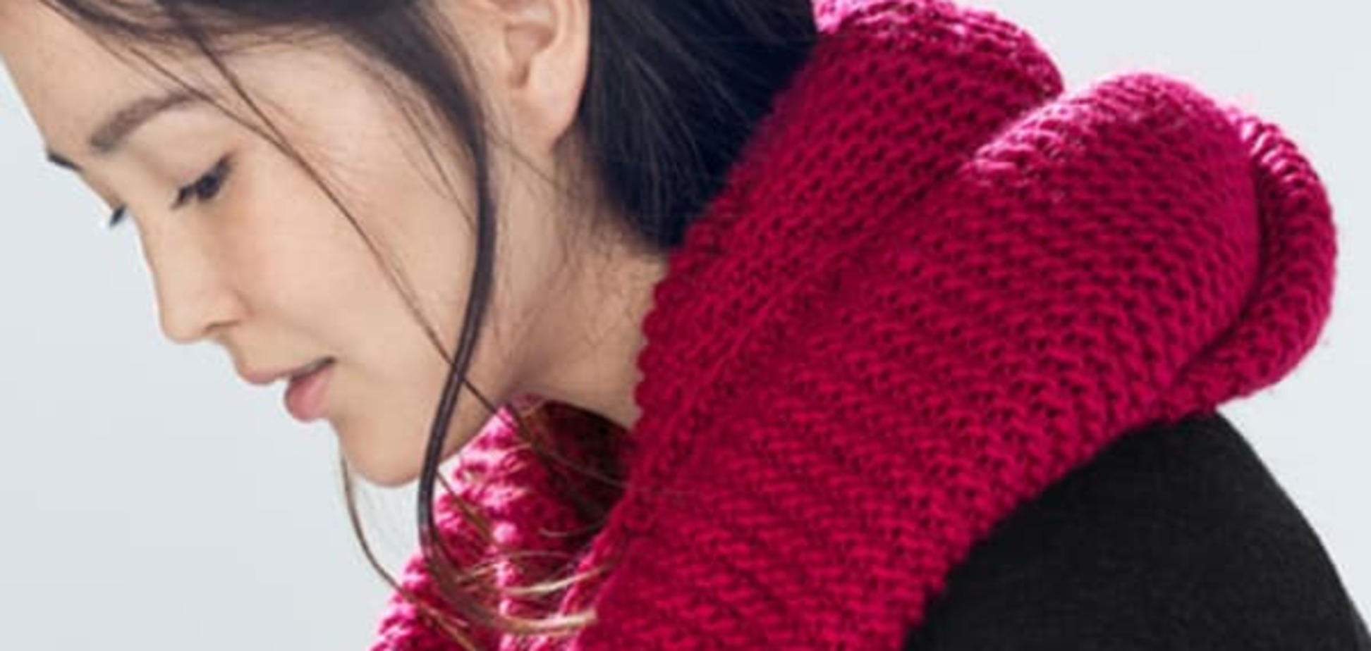 7 способов, как можно носить шарф-хомут