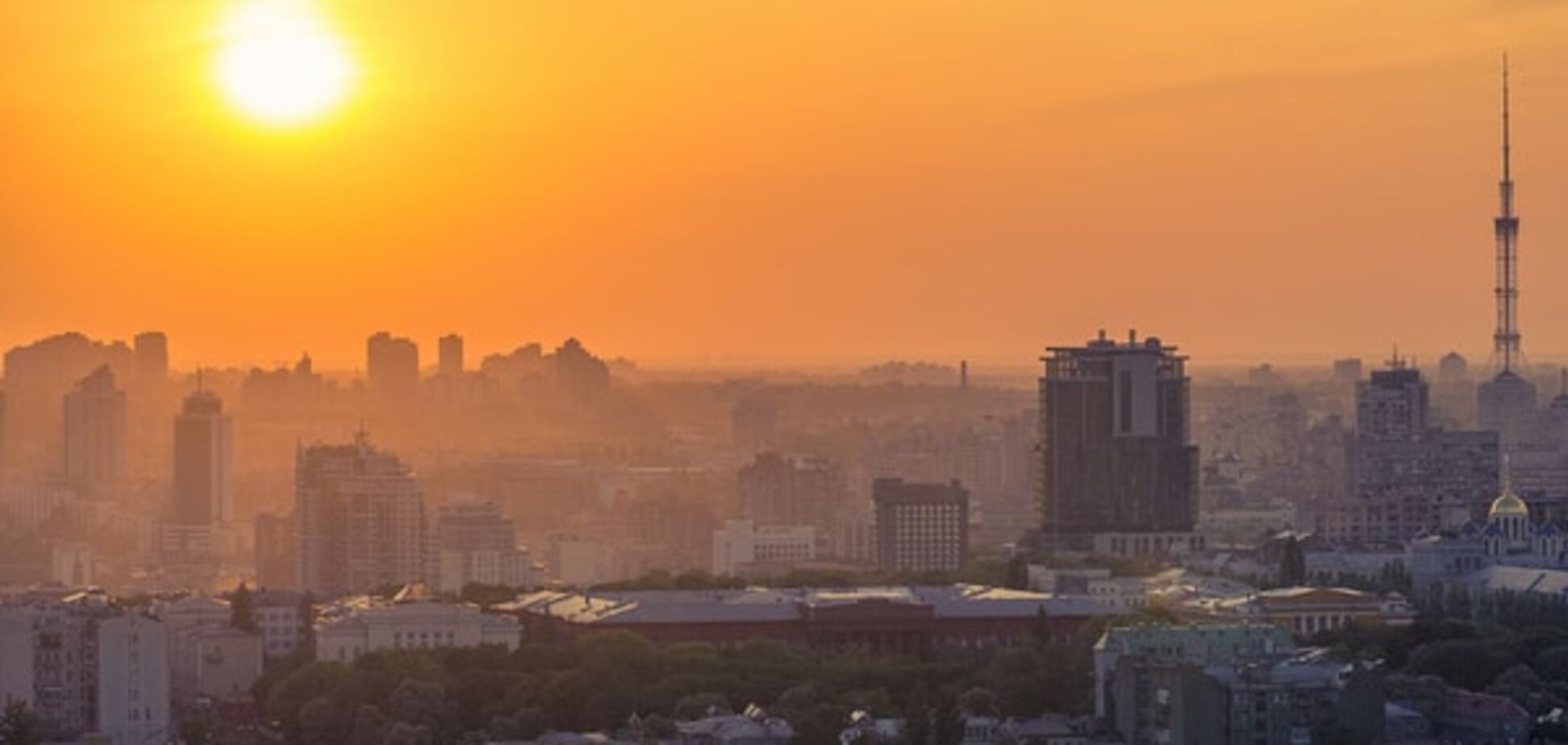 В Киеве 2015 год вошел в пятерку самых теплых за 135 лет 