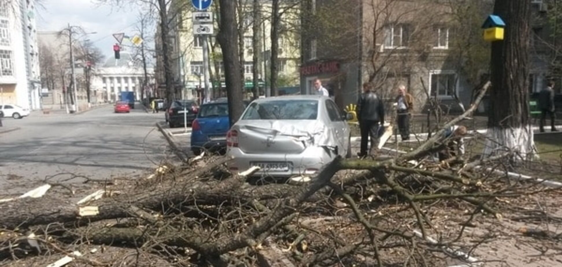 В Киеве объявили штормовое предупреждение на 11 ноября