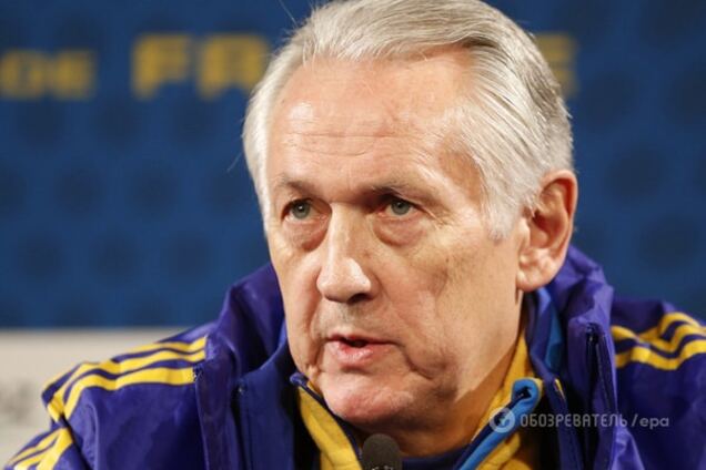 Назван тренер, который заменит Фоменко в сборной Украины