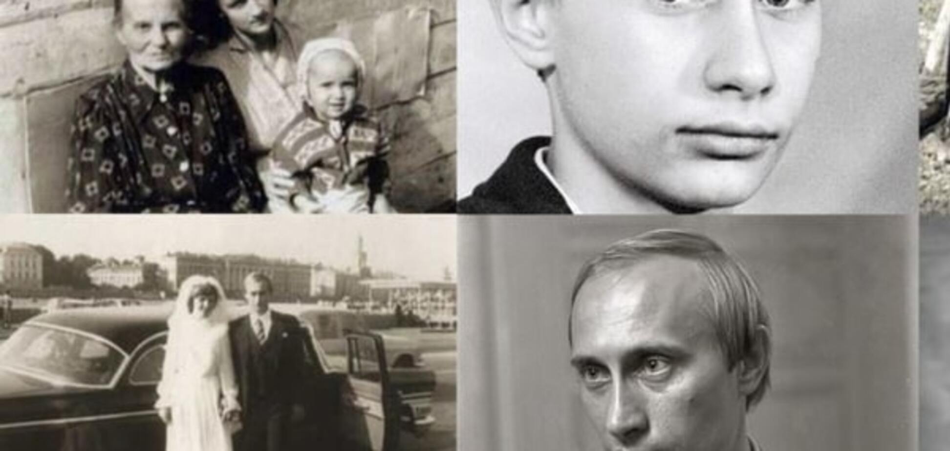 Як жила сім'я Путіна: в мережі показали архівні фото