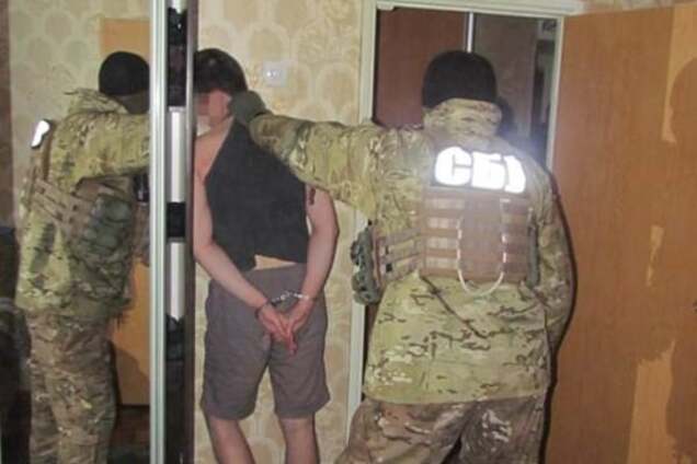 В Запорожье СБУ задержала сетевого 'бойца ДНР': видеофакт