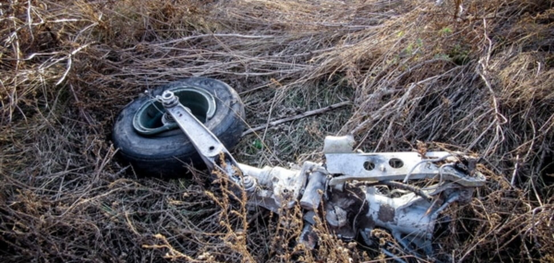 Уламки СУ-25 розлетілися на кілометр: нові фото з місця аварії