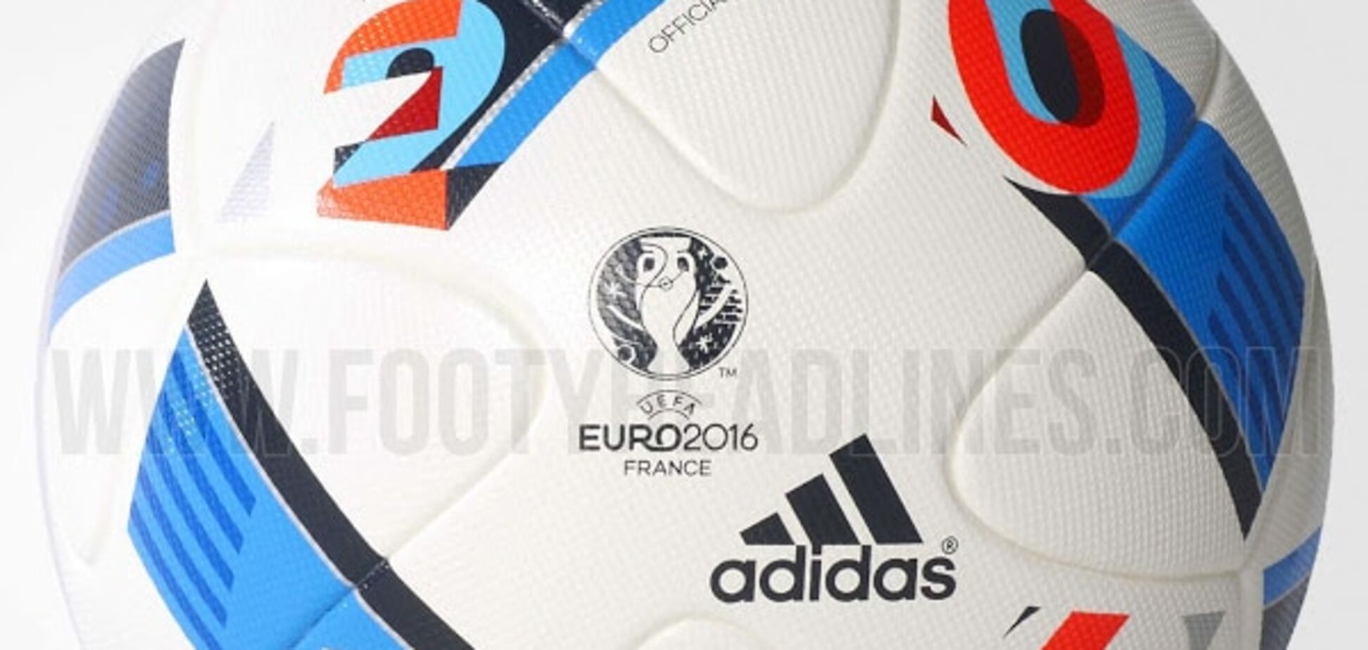 Шпионы рассекретили официальный мяч Евро-2016: фото красавца