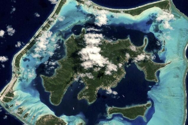 Удивительные острова: потрясающие фото из космоса