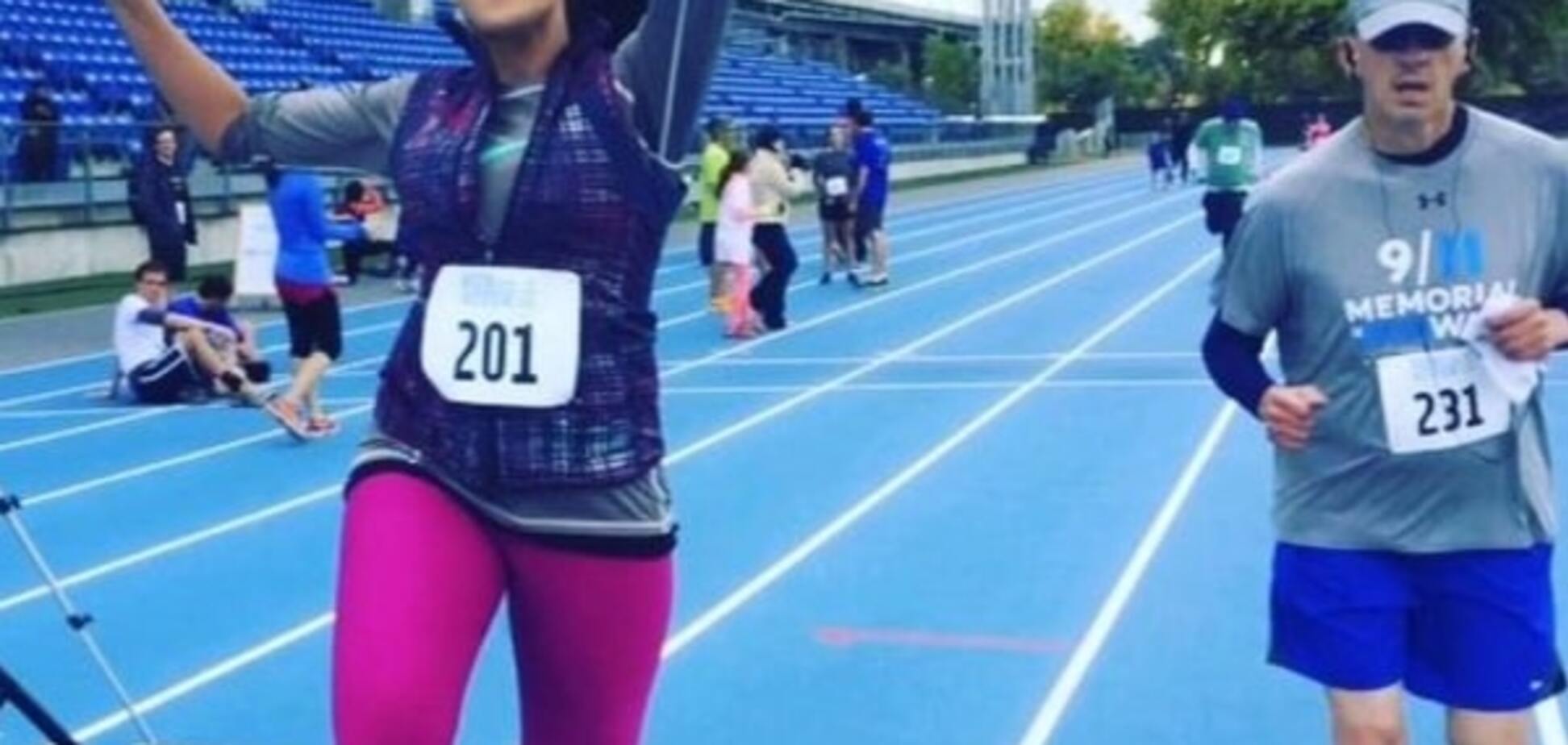 Сбылась мечта: похудевшая Каменских пробежала марафон в Нью-Йорке