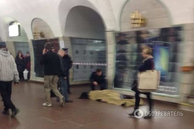 В Киеве на станции метро умер мужчина