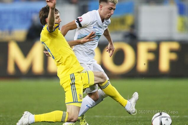 Україна - Словенія - 2-0: відео голів