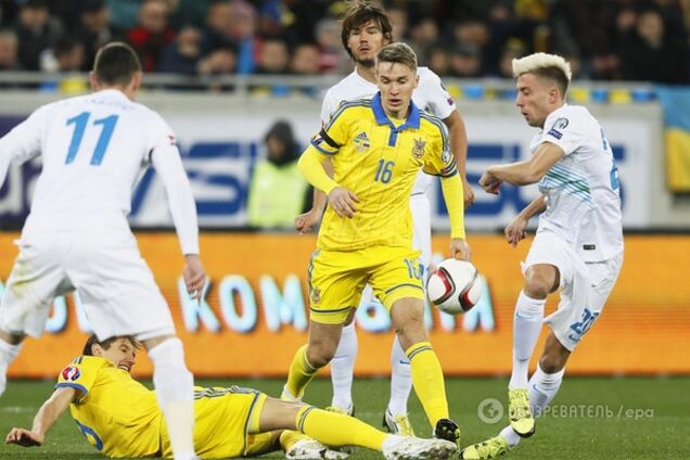 Украина - Словения - 2-0: видео-обзор матча