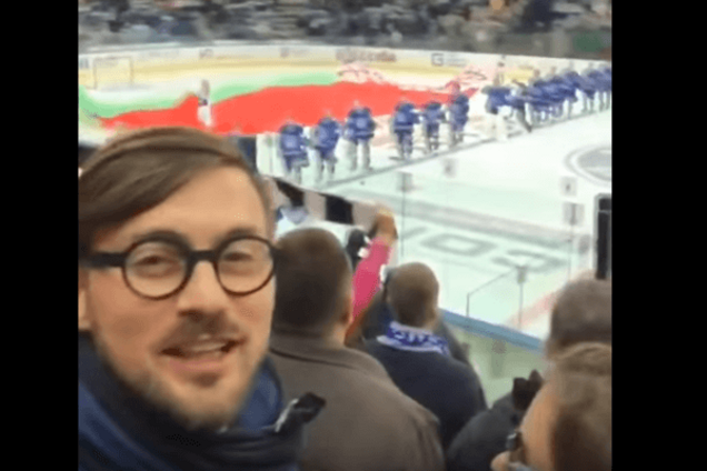 Солист дня. Милевский исполнил гимн Беларуси на 'Минск-Арене'