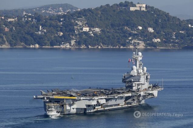 Франция отправила на борьбу с ИГИЛ мощнейший авианосец 'Шарль де Голль'