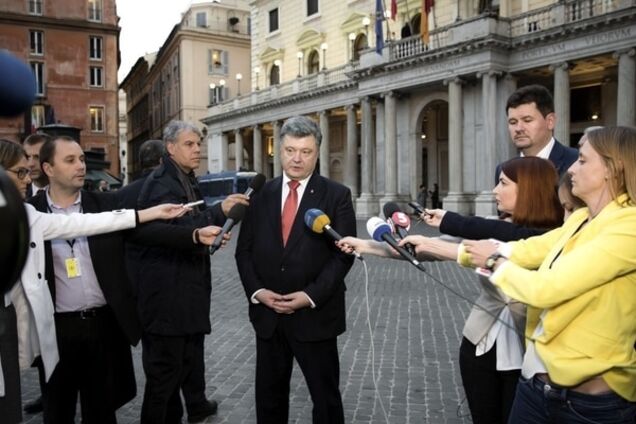 Порошенко рассказал, о чем договорился в Италии