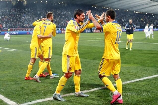 Стало известно, сколько сборная Украины заработала за выход на Евро-2016