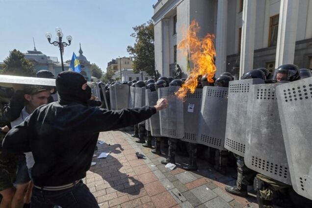 УКРОП: на митинге под Радой 3 ноября готовятся провокации