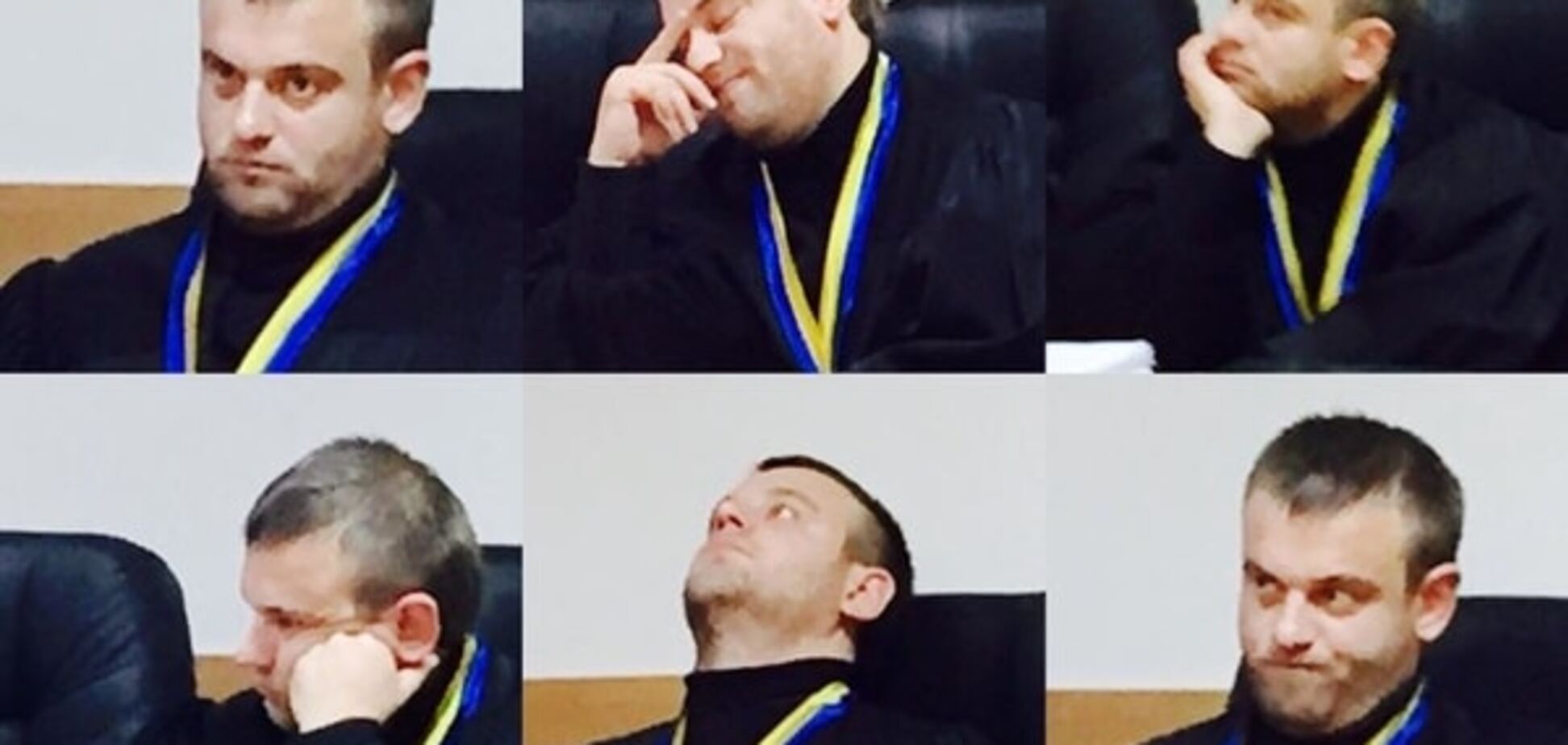 Соцсеть зажгли фото эмоционального судьи, слушавшего показания ГРУшников