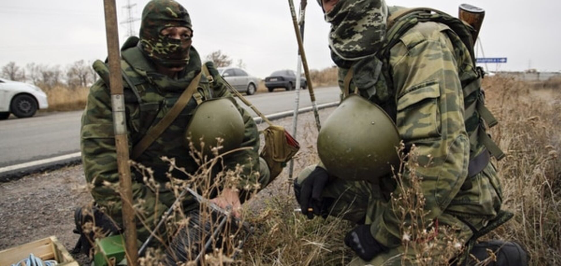 Террористы атаковали Красногоровку из реактивных систем залпового огня