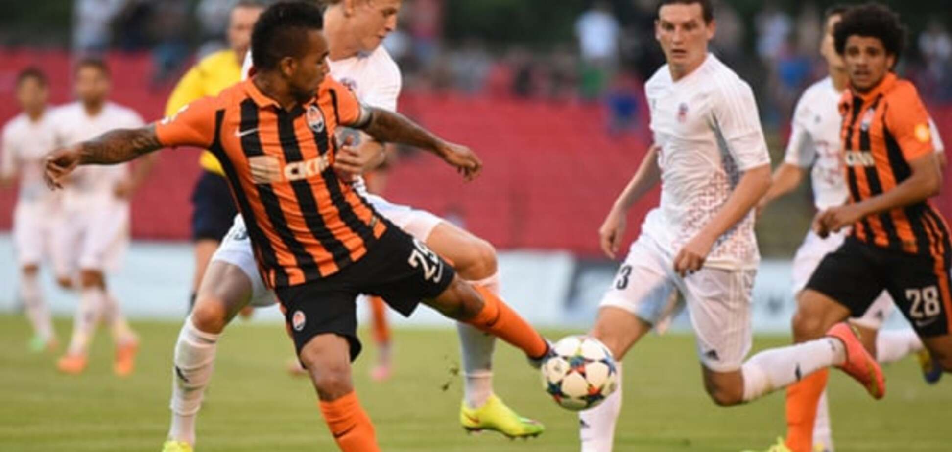 'Шахтер' на классе разгромил 'Волынь' в чемпионате Украины