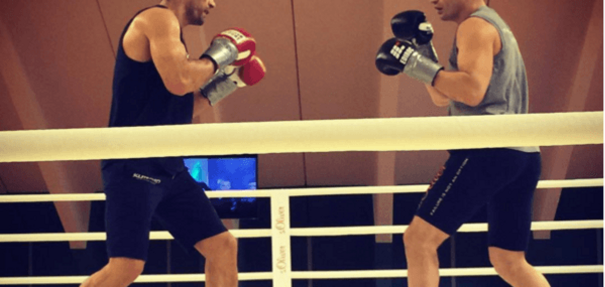 Кадр дня: брати Клички вийшли в ринг один проти одного